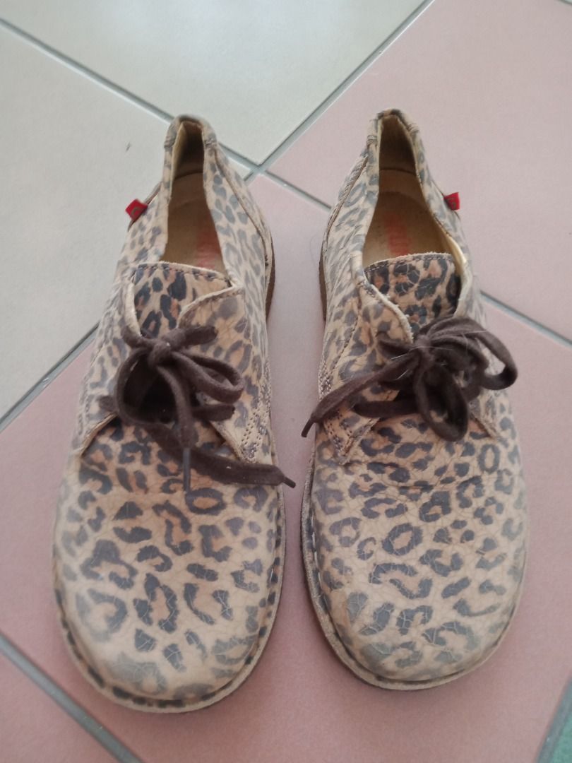 Leopard desert boots hotsell