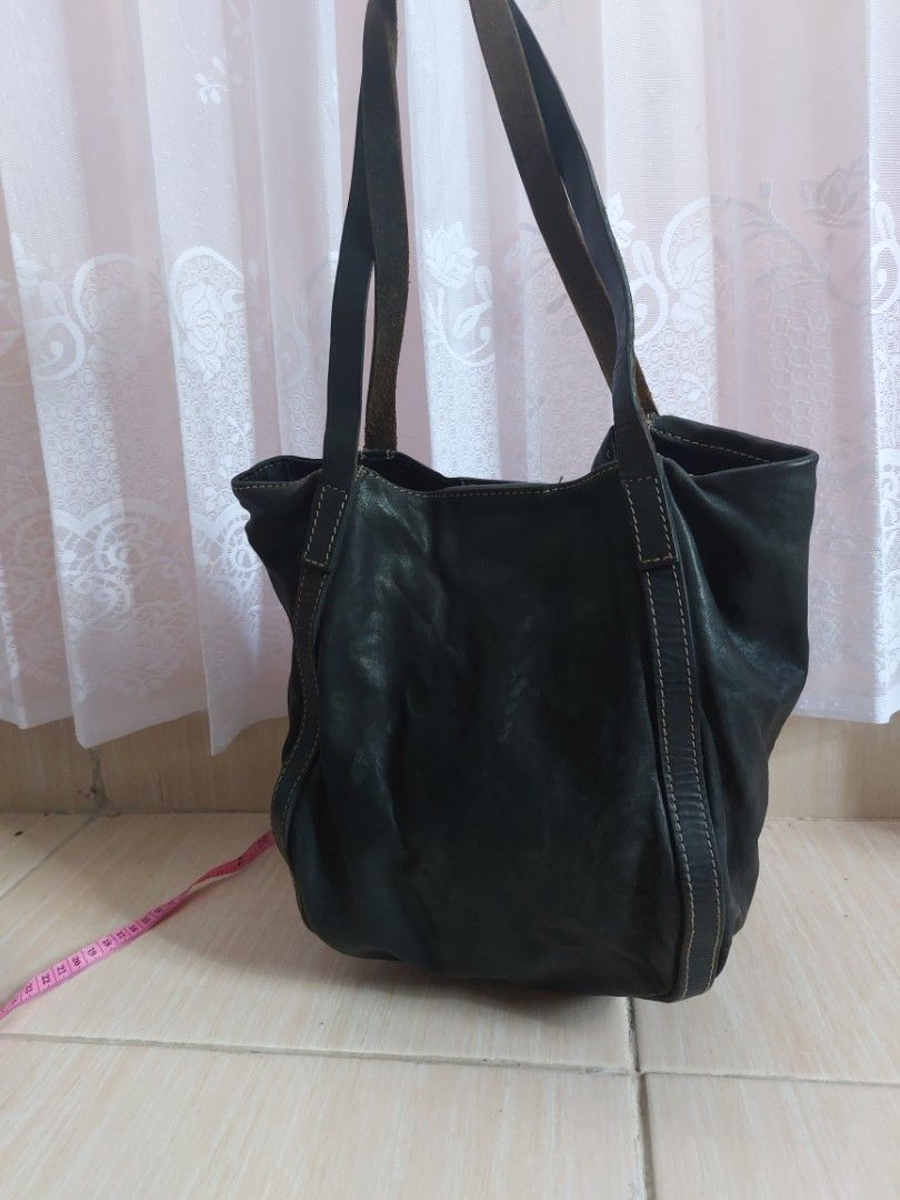 Tote bag kulit asli mantul unik