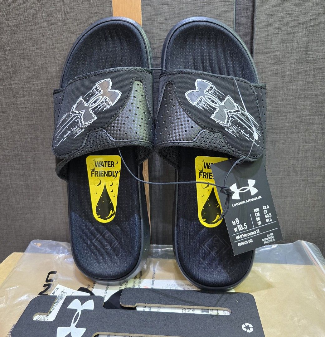 US 9 Under Armour Men s Mercenary Slides