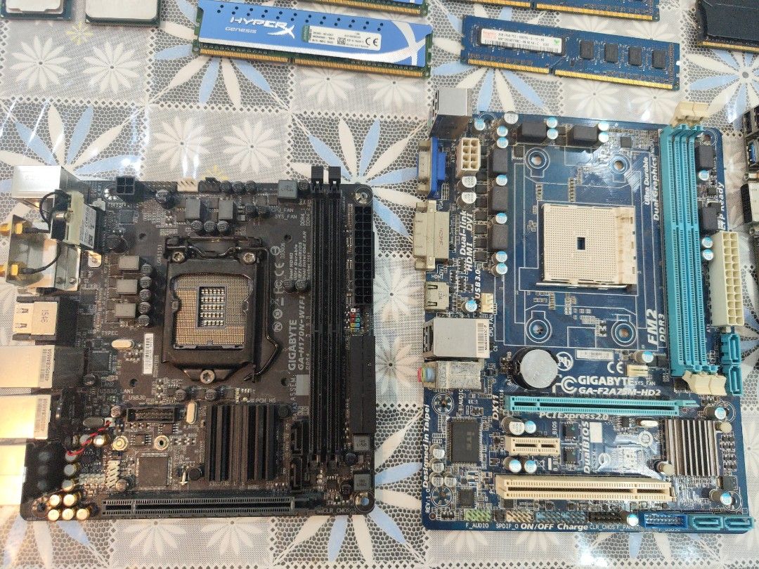 Used motherboard with processor clearance