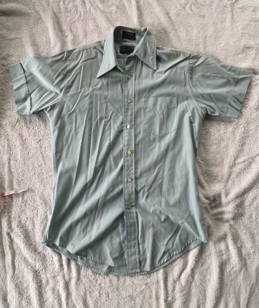 Gant Blue Cotton Men's Shirt