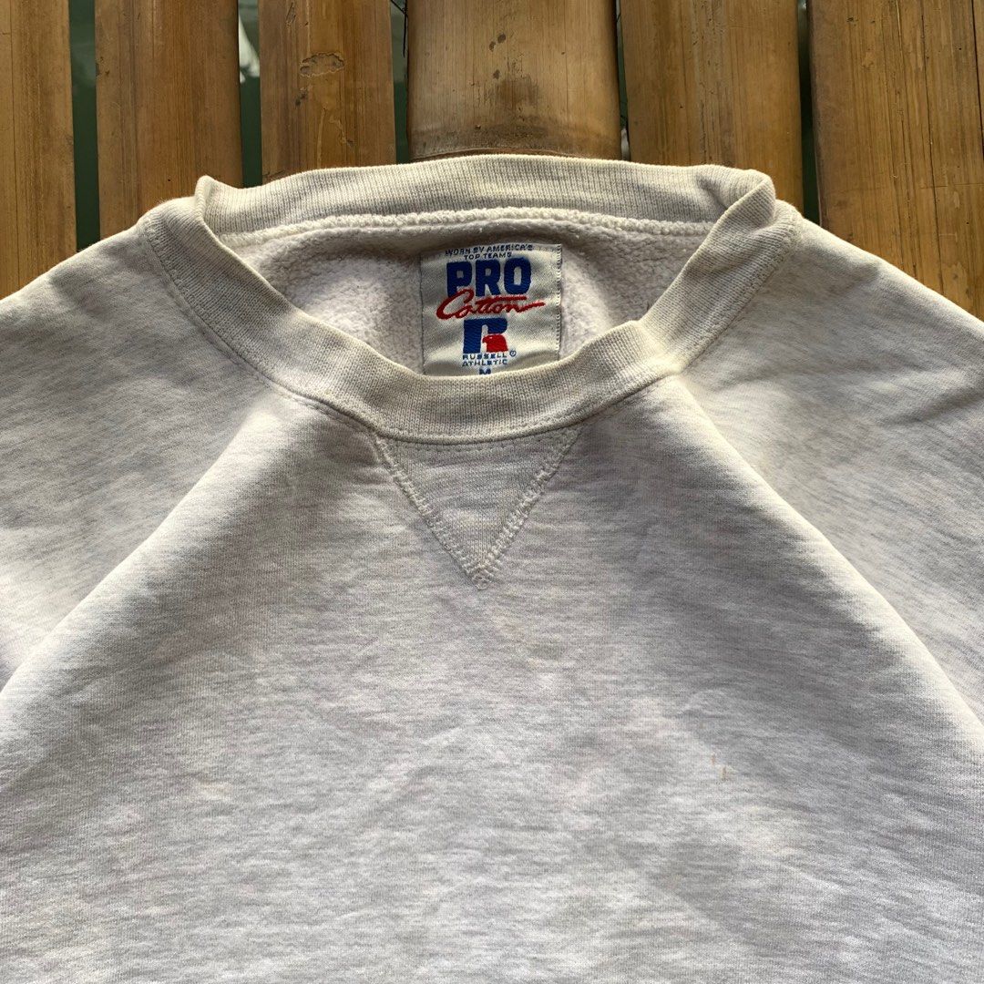 Russell athletic pro cotton sweatshirt clearance