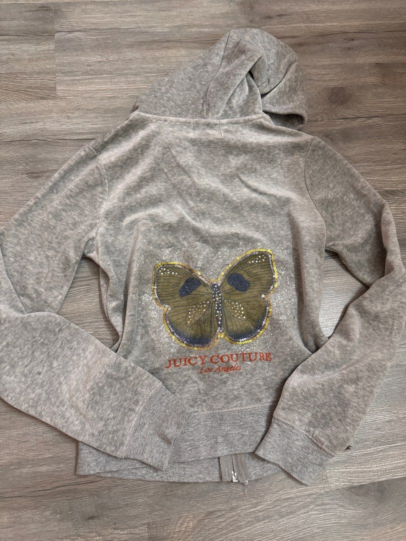 Grey juicy couture tracksuit best sale