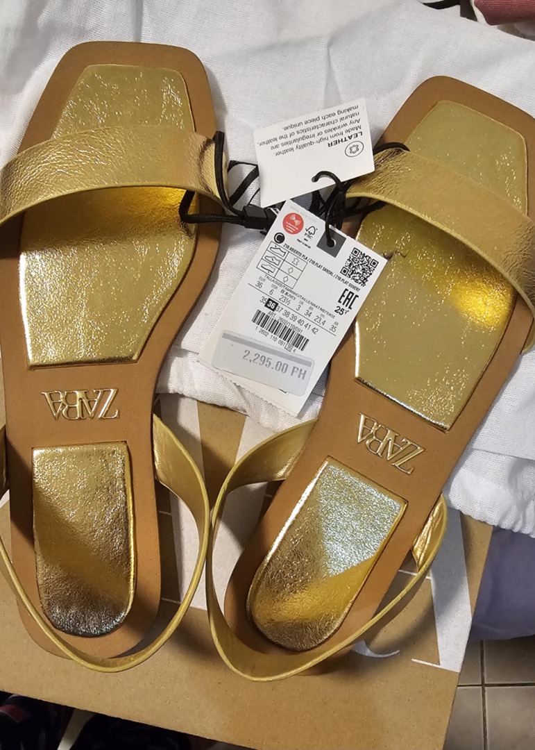 Zara pvc sandals on sale