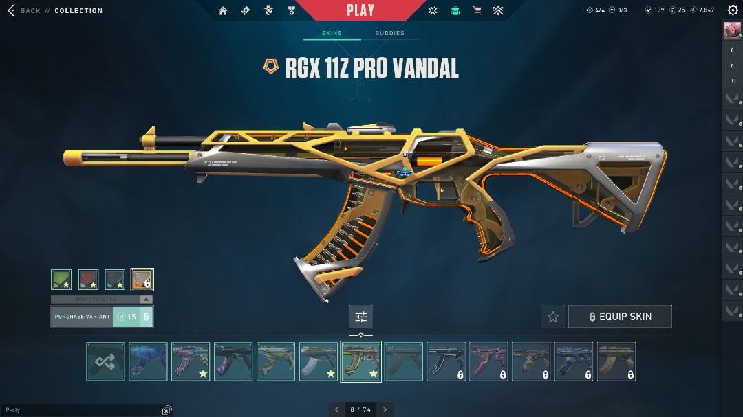 18 VP Skins Valorant Account Stacked Silver 3, Video Gaming, Gaming ...