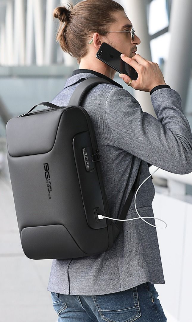 25L Backpack 16inch laptop Luxury Anti Theft Waterproof Business Backpack with USB Charging Ideal for School Travel and Work Men s Fashion Bags Backpacks on Carousell