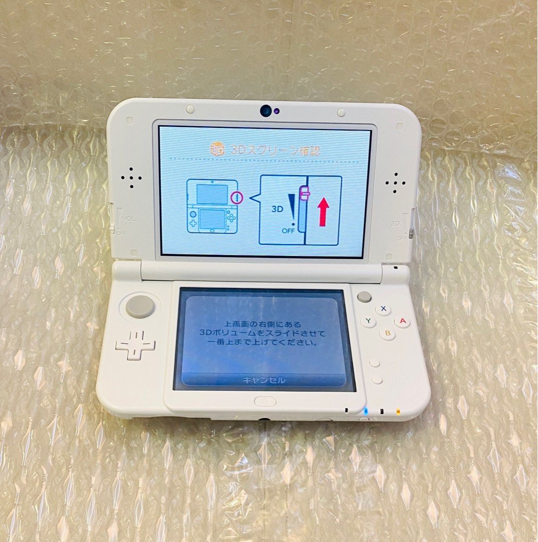 3DS 90% 新 New 3DSLL 白色系列 遊戲機 整套齊全 nds 逆轉裁判 luigi 牧場物語 zelda