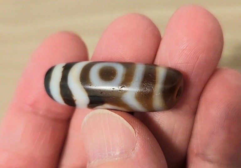 貴重】特殊至純風化108眼天珠 インテリア小物