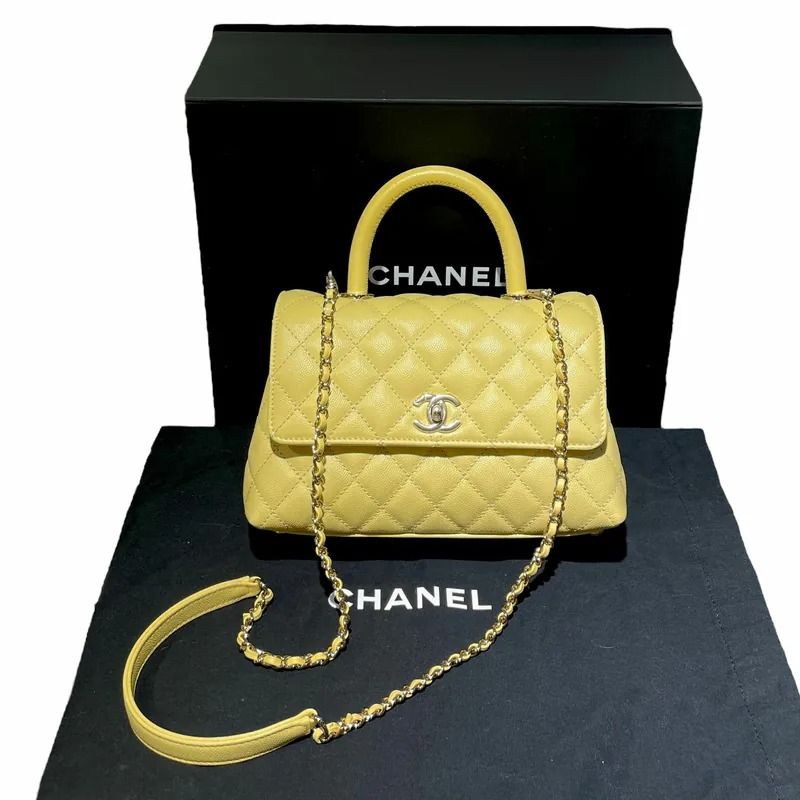 CHANEL A92990 COCO HANDLE SMALL BRAND NEW Carousell