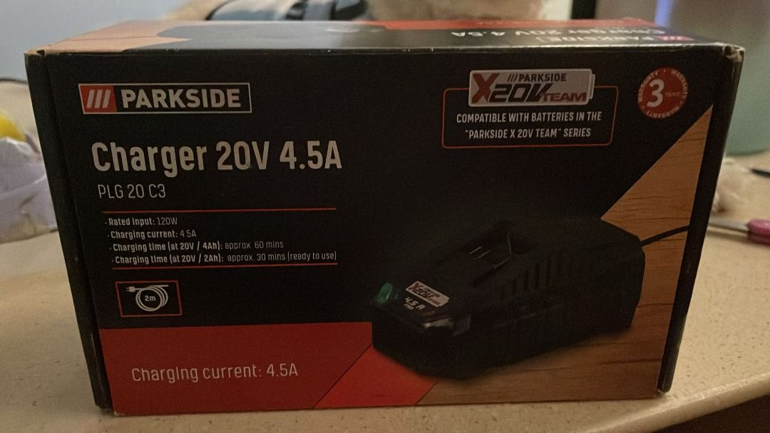 🌟 SG READY STOCK 🌟1600) Parkside Charger Parkside Ah 20V