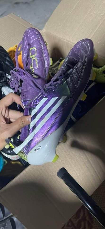 Adidas Adizero F50 FG Leather Chameleon Sports Equipment Sports Games Racket Ball Sports on Carousell