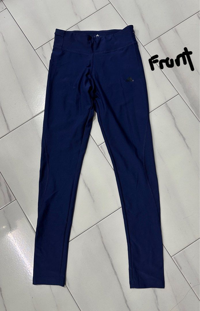 Dark blue adidas leggings on sale