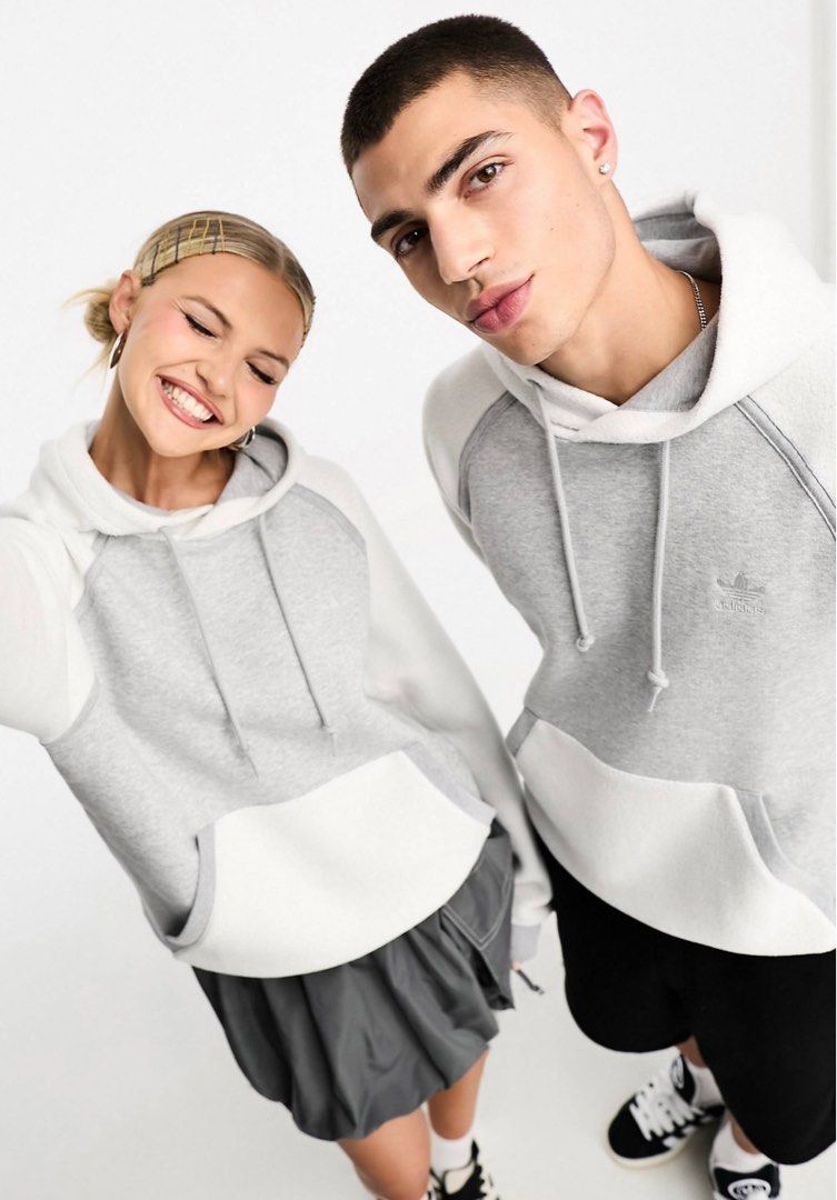 Adidas hoodie with small logo clearance