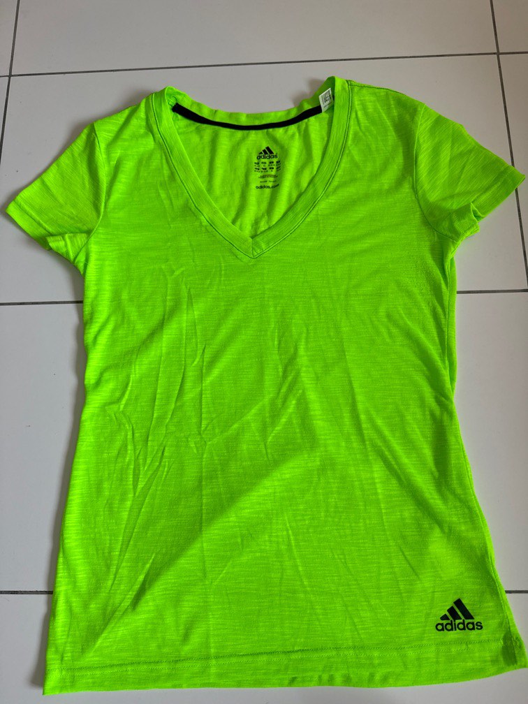 Lime green adidas top 2025