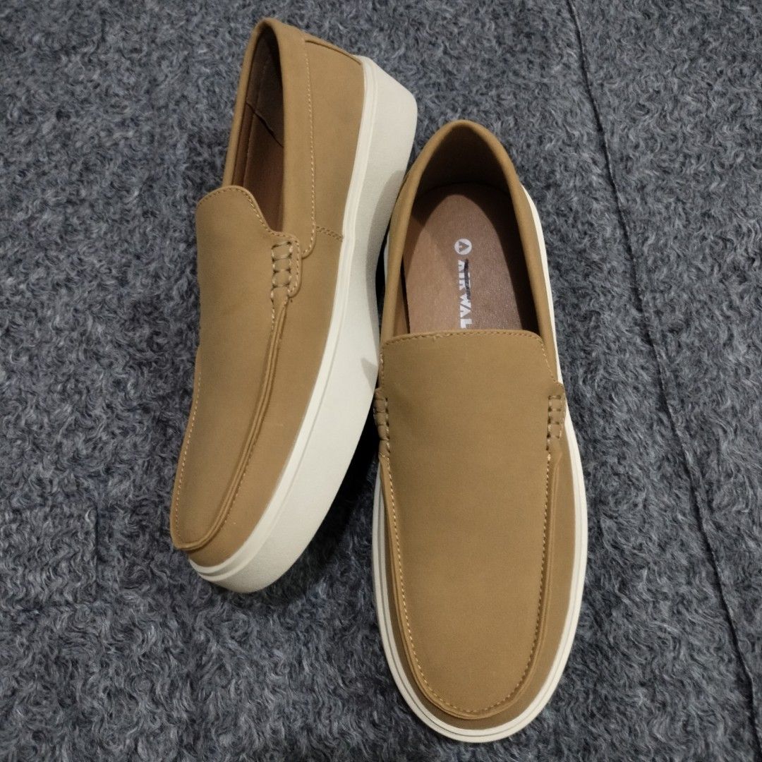Airwalk Carl s Men s Shoes Tan Slip On Men s Fashion Footwear Casual Shoes on Carousell