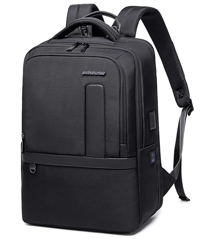 Arctic Hunter Business Backpack Heavy Duty 27L Expanded Laptop Backpack 16 inch Laptop 1680D Polyester Water resistant USB Type C Port Padded Backpack for Office Travel Hobbies Toys Travel Travel Esse...