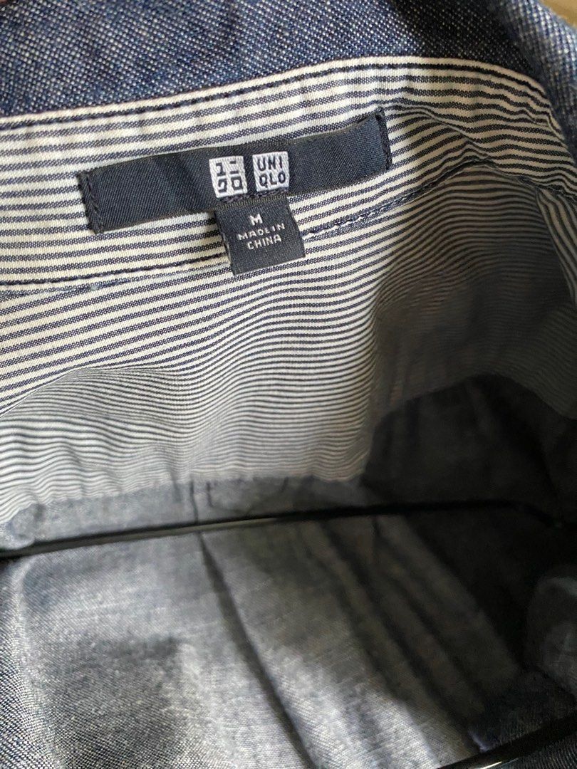 Auth Uniqlo Soft Denim Dress (Category: Dresses) located in Pasig City. Submitted by cathee27 (Listing ID 1312864011, Image 3). Description: 36" length good as new fits M-L pls refer to the inner tag for more deets.