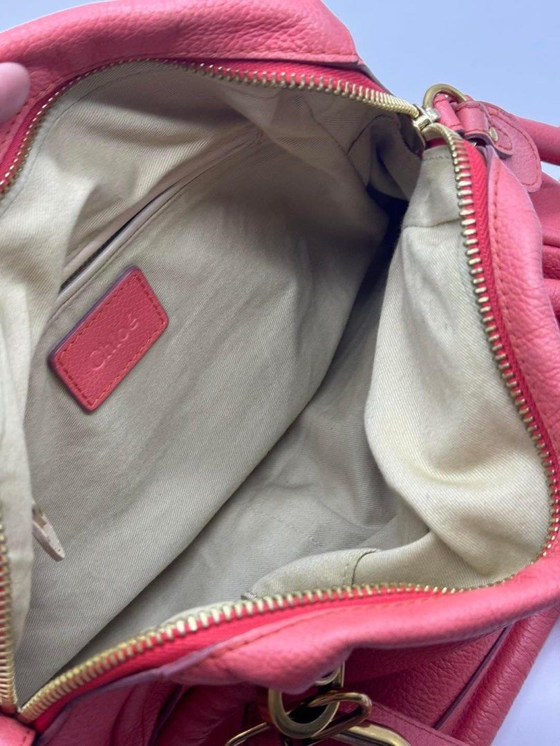 Authentic Chloe Bag (Category: Luxury Bags & Wallets) located in Manila. Submitted by chloe_luxuries (Listing ID 1312991025, Image 3). Description: Guaranteed original Chloe Paraty bag Still in-very good condition Medsize and te floor Pm for more lasi.