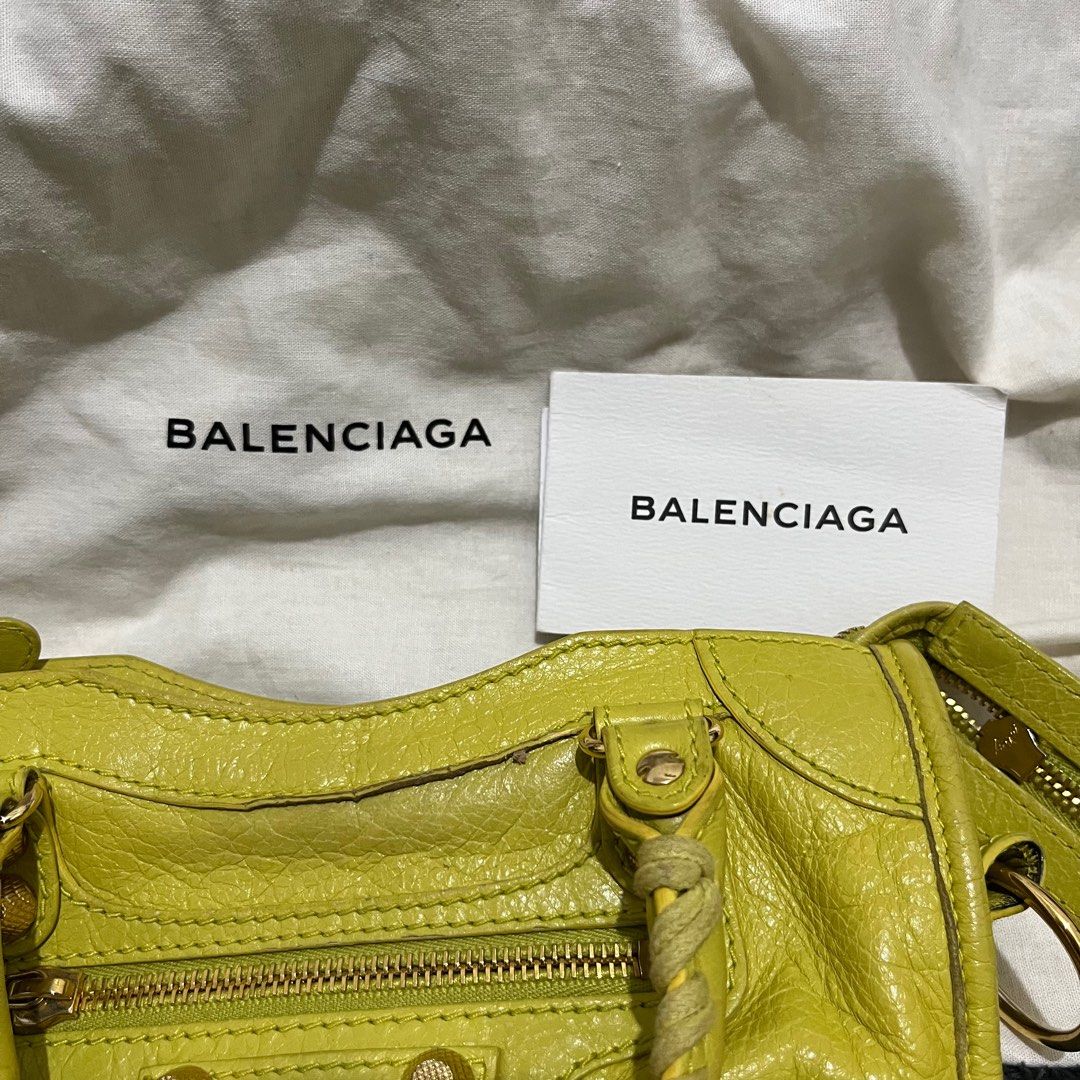 Balenciaga Classic Mini City (Category: Luxury Bags & Wallets) located in Paranaque City. Submitted by 1stofmay.ph (Listing ID 1312909212, Image 3). Description: Original Balenciaga City Mini Size Bought from Balenciaga Singapore Bought last December 2014 Bag and Dust Bag Only .