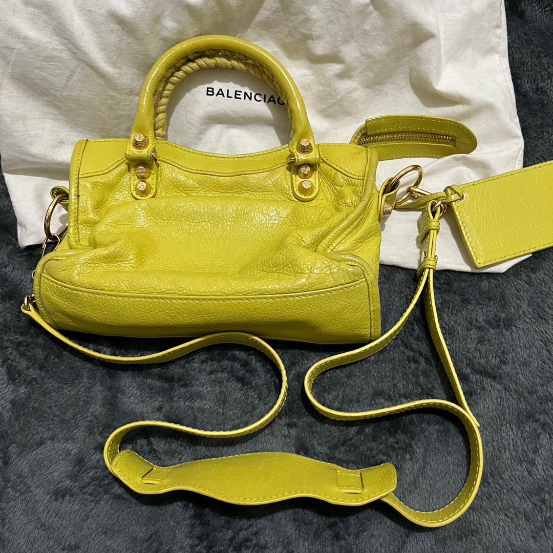 Balenciaga Classic Mini City (Category: Luxury Bags & Wallets) located in Paranaque City. Submitted by 1stofmay.ph (Listing ID 1312909212, Image 2). Description: Original Balenciaga City Mini Size Bought from Balenciaga Singapore Bought last December 2014 Bag and Dust Bag Only .