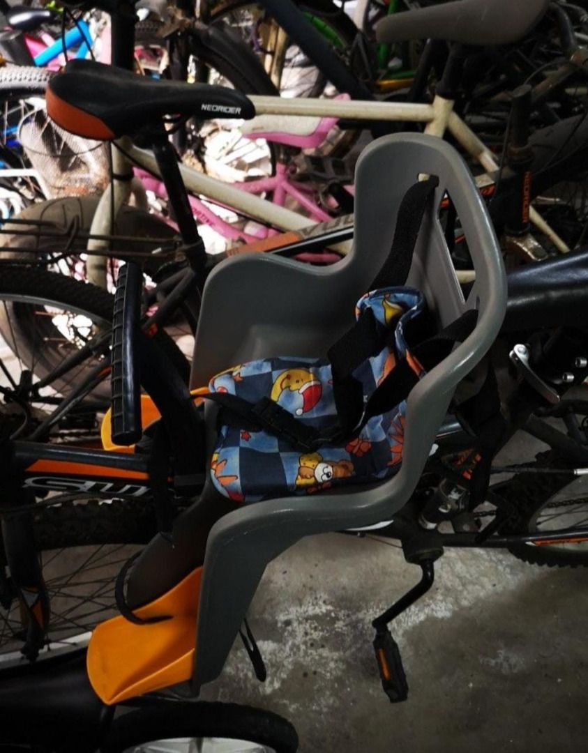 Used baby bike seat outlet