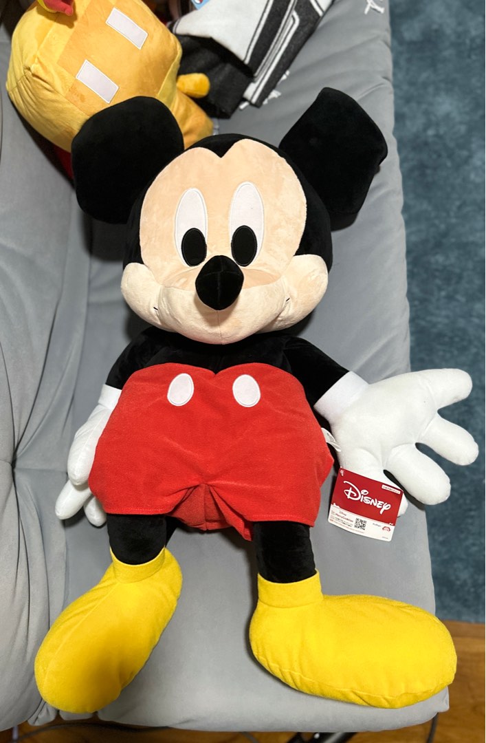 Big mickey mouse soft toy deals
