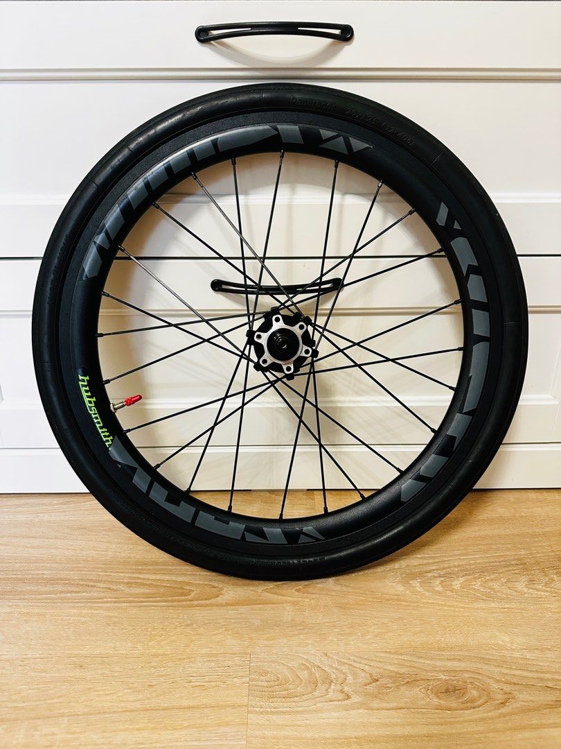 Birdy 輪組HubSmith 20吋406 呔鈴wheel set 可碟，可v ，少踩