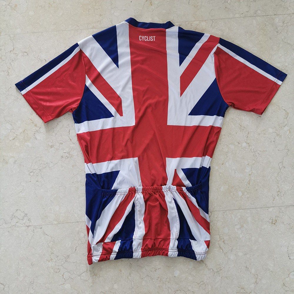 BROMPTON CUSTOM BICYCLE JERSEY ENGLAND
