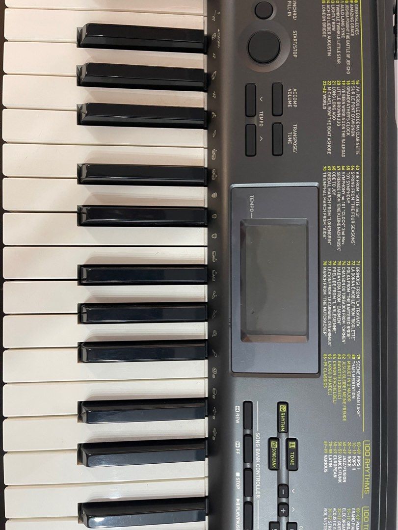 Casio CTK 1250 Keyboard with stand Hobbies Toys Music Media Musical Instruments on Carousell