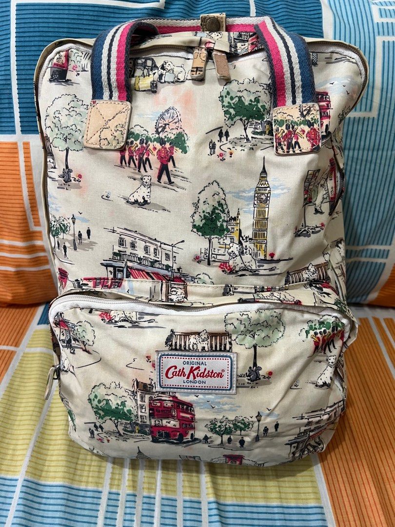 Cath kidston (Category: Backpacks) located in Lucena. Submitted by thriftzone (Listing ID 1312918642, Image 1). Description: Cath Kidston 12x14x7 Lightly used.