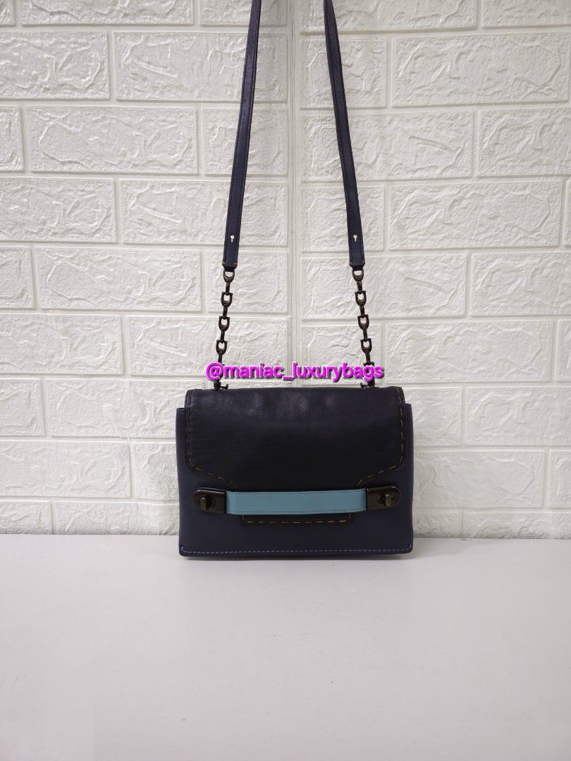 Coach swagger chain crossbody in colorblock store