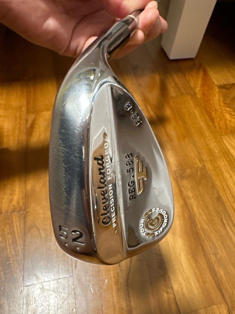 Cleveland precision forged wedge 52 degrees Sports Equipment Sports Games Golf on Carousell