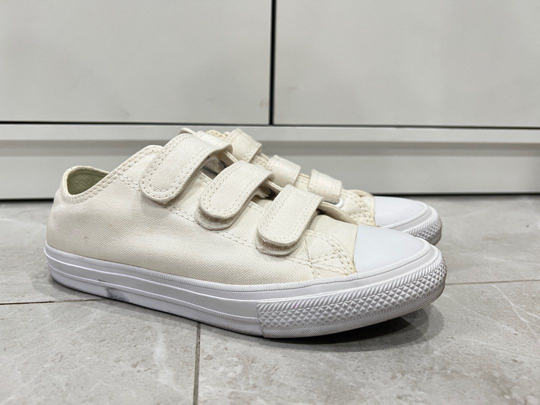 Converse 3 strap white on sale