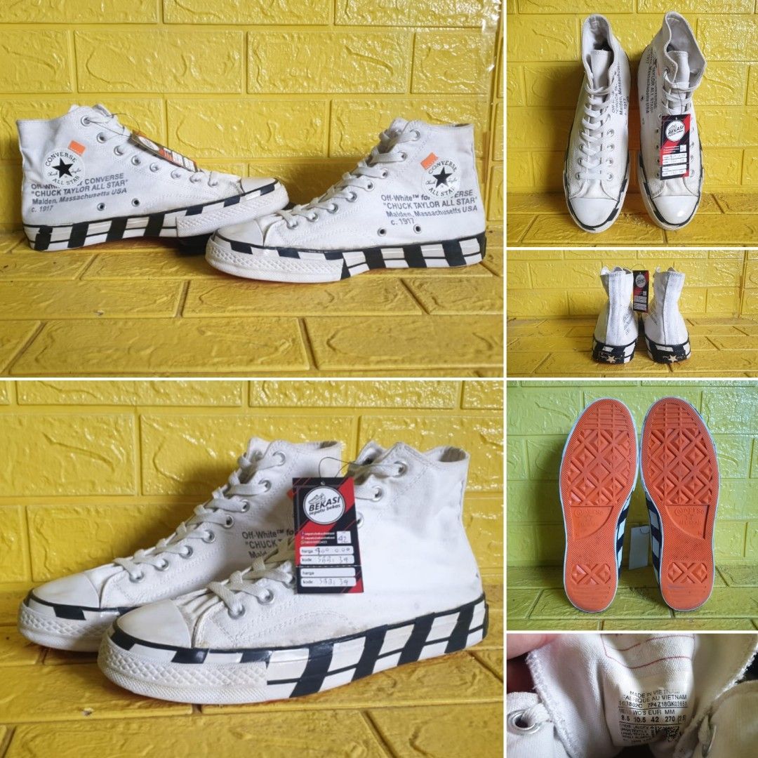 Converse ct x off white clearance