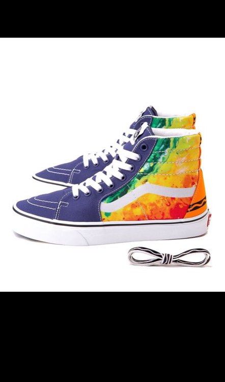 Crayola sk8 hi vans best sale