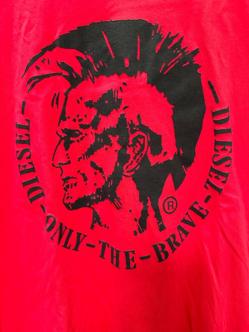 DIESEL | Mohawk Logo Tee (Category: Tshirts & Polo Shirts ) located in Lapu Lapu. Submitted by nervecloset (Listing ID 1312955905, Image 3). Description: DIESEL | Mohawk Logo Tee XXL on tag W = 22 inches L = 31 inches Brandnew with tag 1650 + sf.