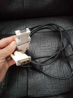 Dvi線 +Vga 轉插 圖中全部