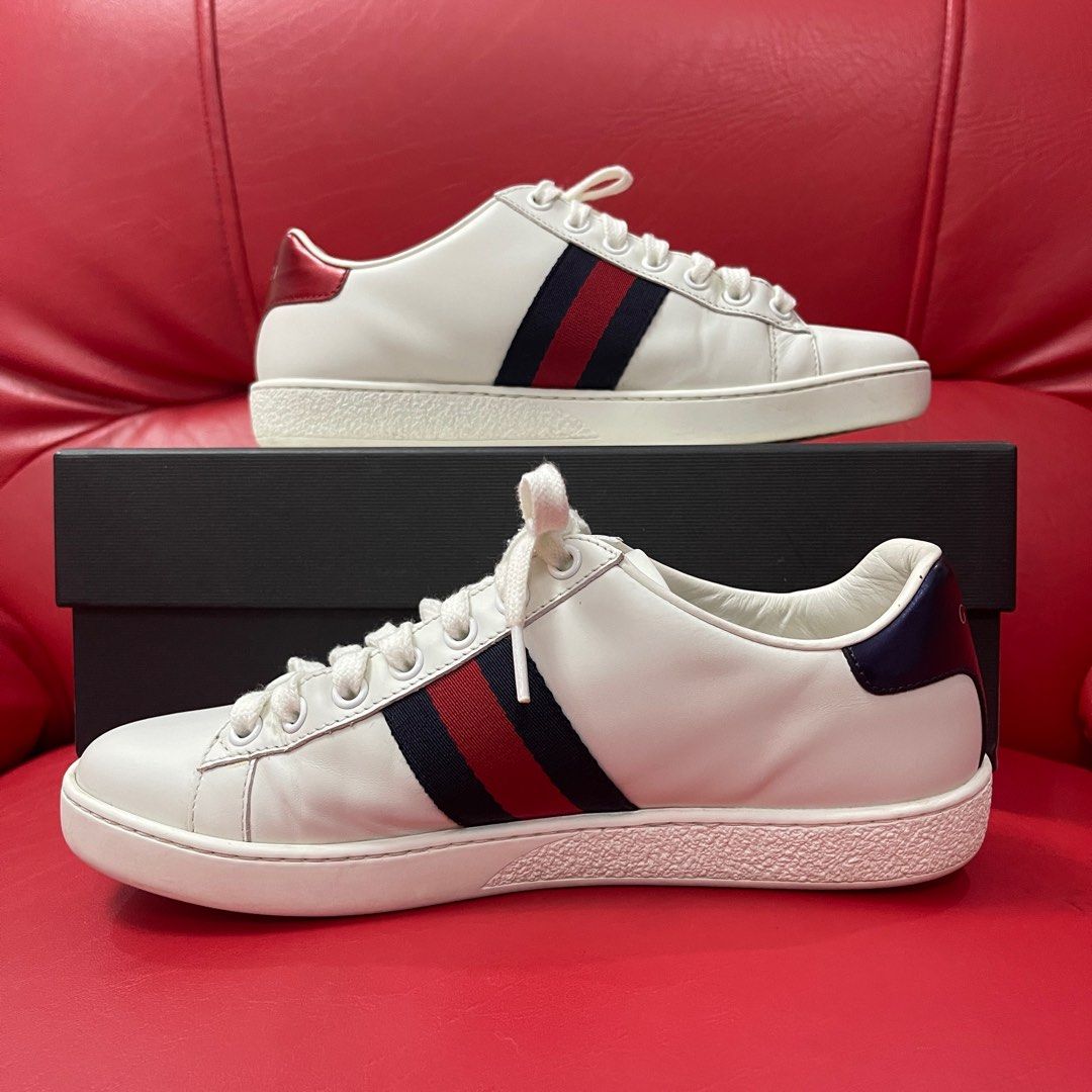 G36 Gucci Ace LOVED 100 AUTHENTIC pre loved Women s Fashion Footwear Sneakers on Carousell