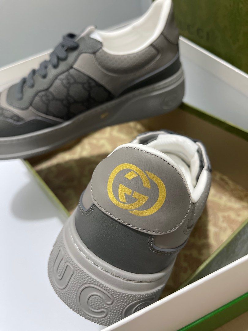 Gucci ace gg supreme panelled sneakers 42 travel shoes gg sneakers not ace rhyton leather canvas sneakers