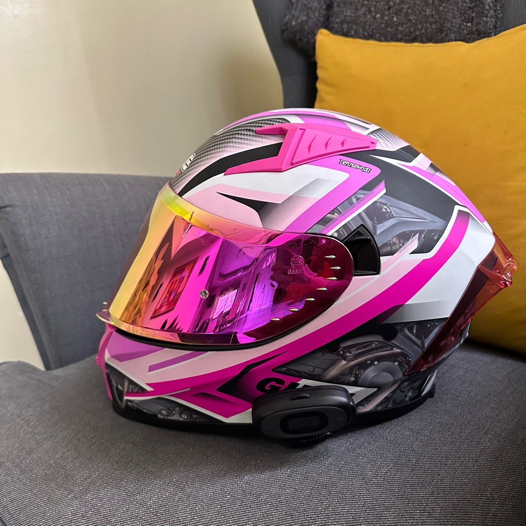 Gille Helmet Full Face Dual Visor Medium Size, Motorbikes, Motorbike