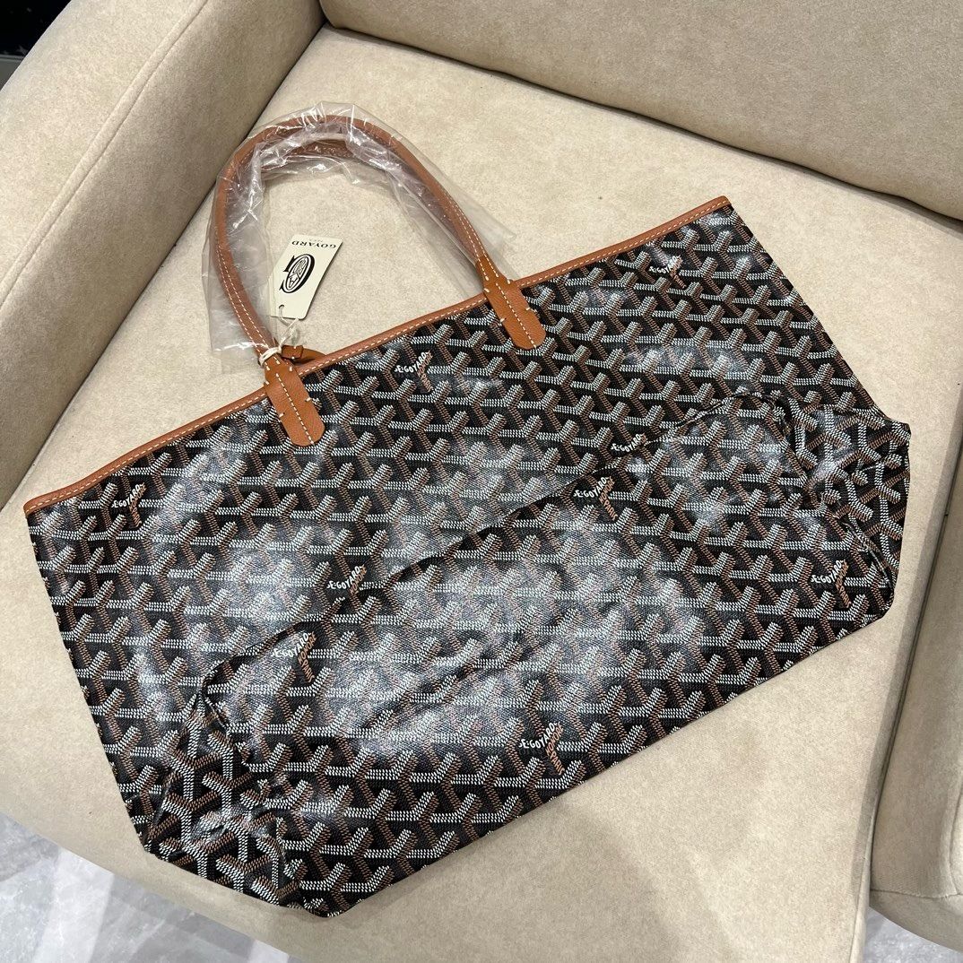Goyard Small Shopping Bag Brown