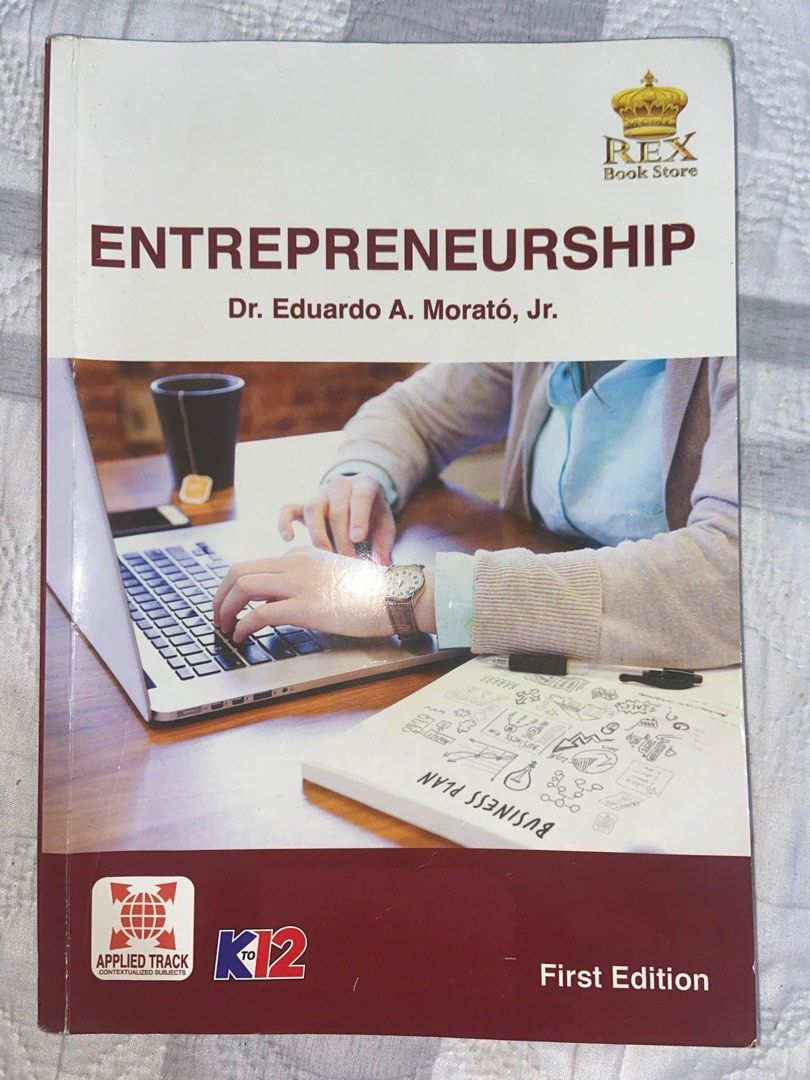 GRADE 12 ENTREPRENEURSHIP FIRST EDITION (Category: Textbooks) located in Valenzuela. Submitted by aandypreloved (Listing ID 1312837345, Image 1). Description: .