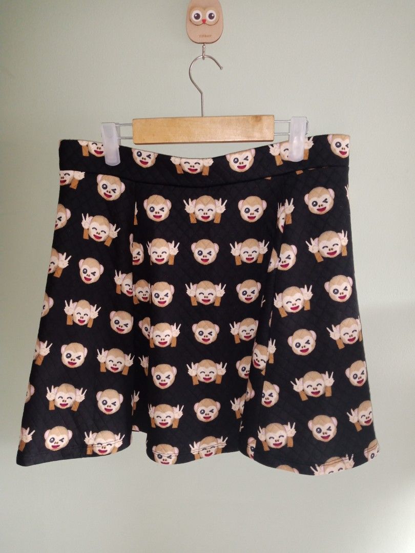 H M Monkey Skirt