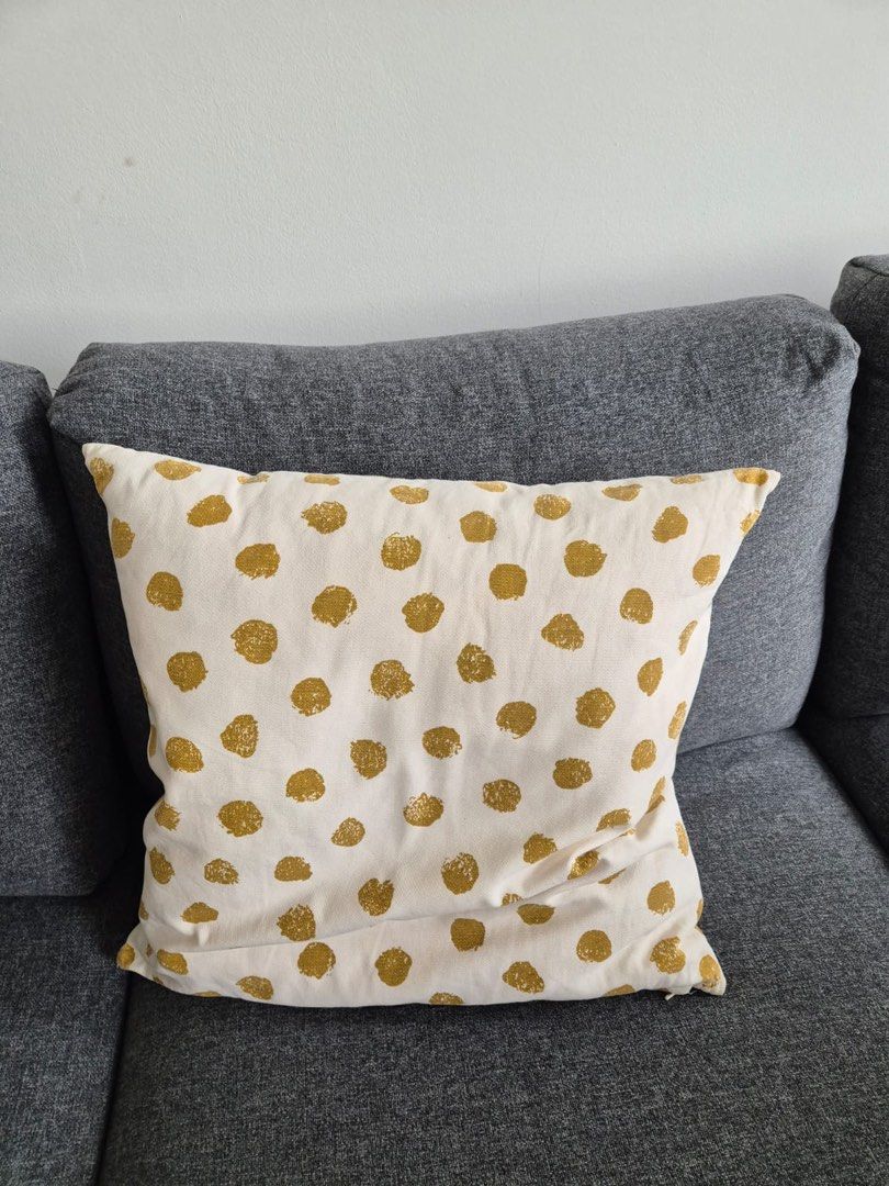 Ikea Fjadrar Duck Feather Cushions with Covers Furniture Home Living Home Decor Cushions Throws on Carousell