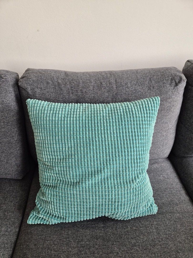 Ikea Fjadrar Duck Feather Cushions with Covers Furniture Home Living Home Decor Cushions Throws on Carousell
