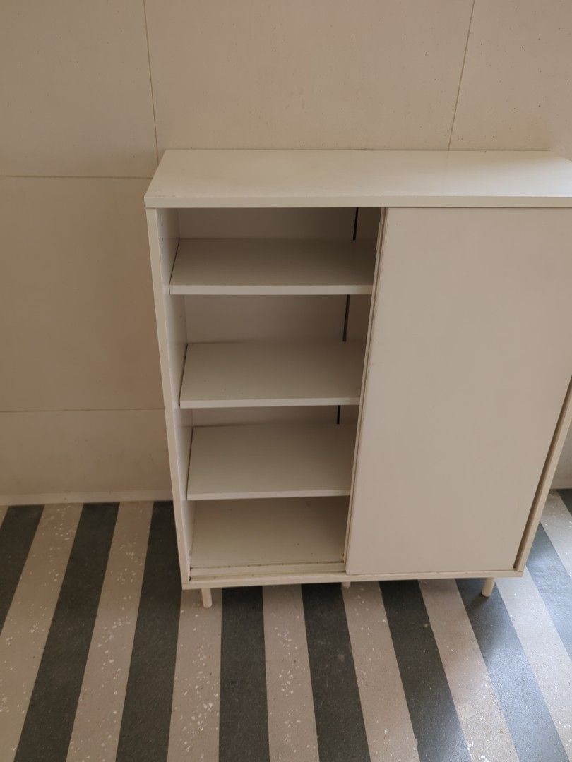 IKEA MACKAPAR Shoe Cabinet Storage White