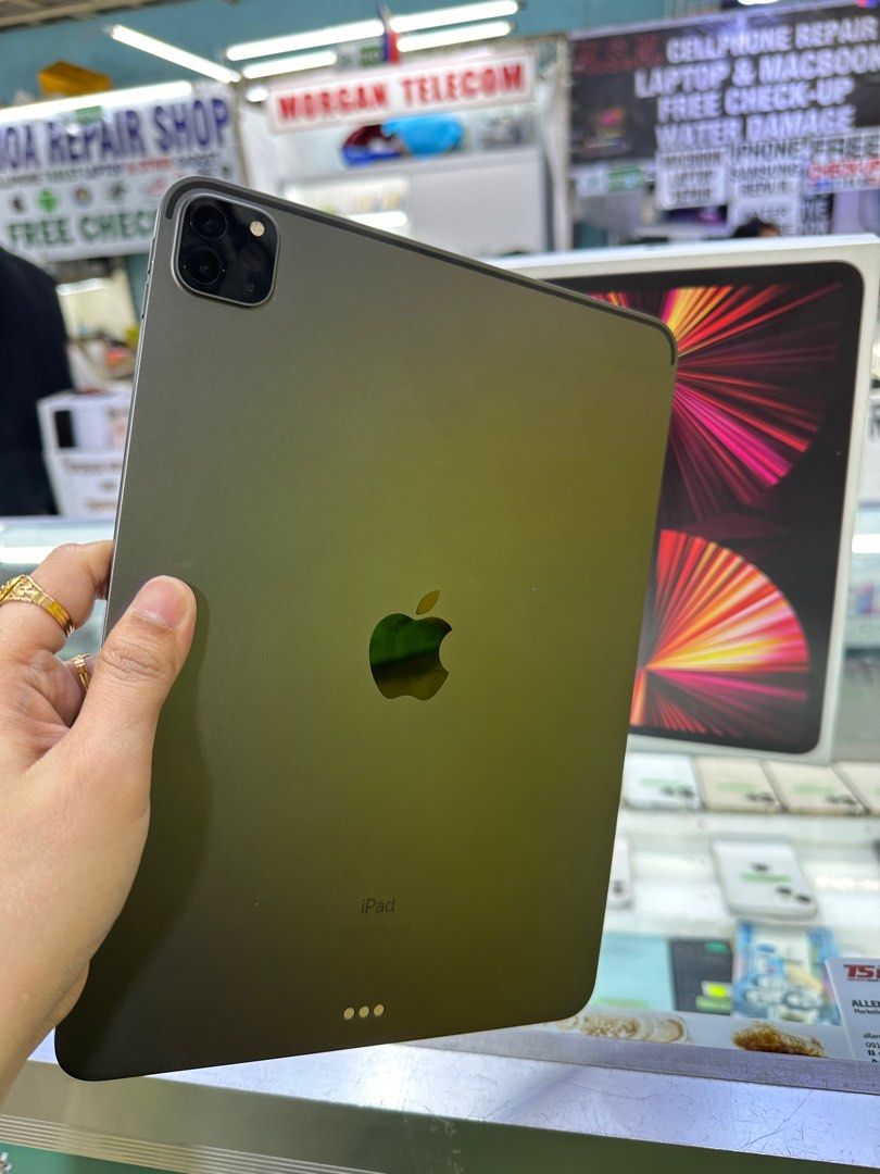 Ipad Pro m1 11' 2021 128GB WIFI ONLY NO ISSUES (Category: iPad) located in San Juan City. Submitted by saabangadgetshop (Listing ID 1313012921, Image 2). Description: Onhand | Pre-owned Ipad Pro M1 11' 2021 Wifi only 128GB NTC APPROVED NO HIDDEN ISSUES NO HISTORY OF REPAIR 99%Smooth TEST TO SAWA RESET ALL YOU WANT NOT REFURBISHED AUTHENTIC PHONE ALL WORKING Mode of Payment : ⬇️ ▪️Cash ▪️Bank Transfer ▪️Gcash ▪️Credit Card + interest ▪️Ggives + in