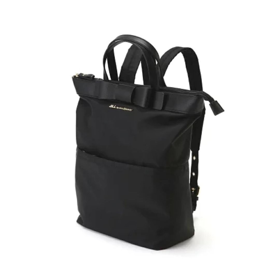 JILL BY JILL STUART RIBBON SQUARE BACKPACK BLACK VER. Women s Fashion Bags Wallets Backpacks on Carousell