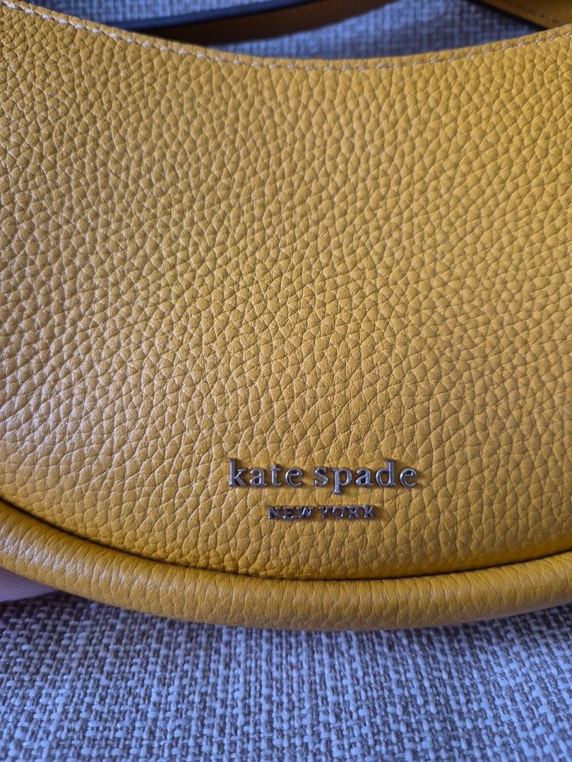 Kate Spade Smile Leather Bag in Sunglow Women s Fashion Bags Wallets Shoulder Bags on Carousell