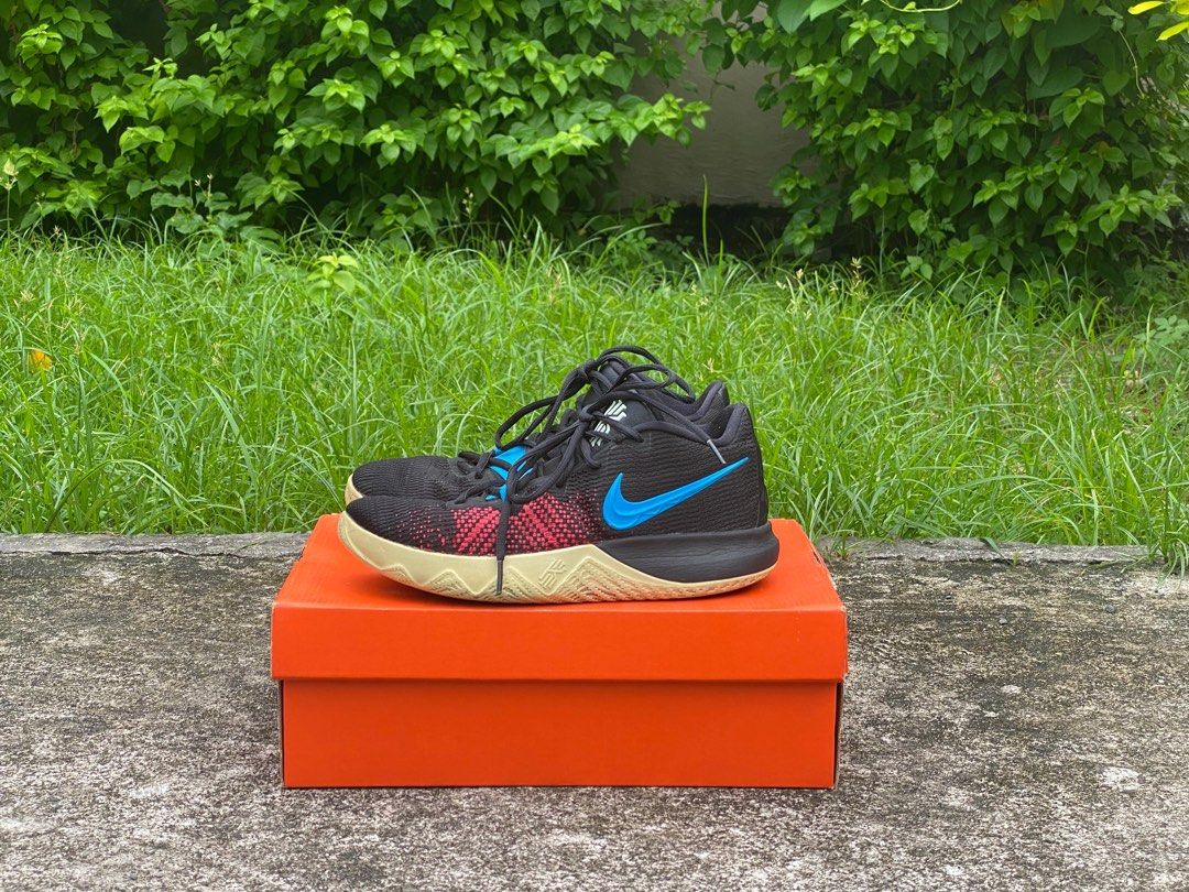 Original Kyrie Flytrap Black Blue University Red Men s Fashion Footwear Sneakers on Carousell